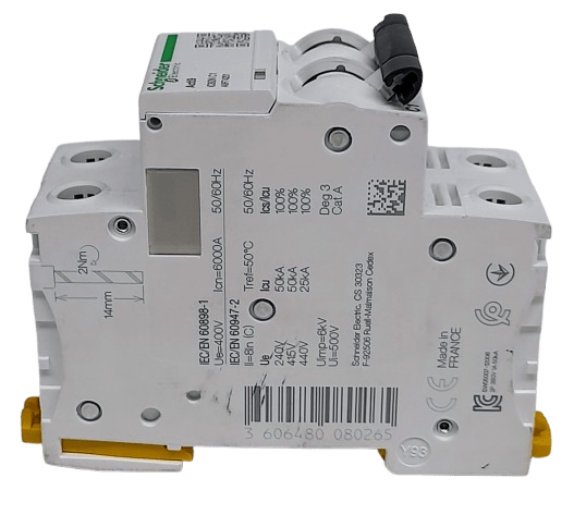 Schneider Electric A9F74201  Acti 9 iC60N MCB Circuit Breaker Like New