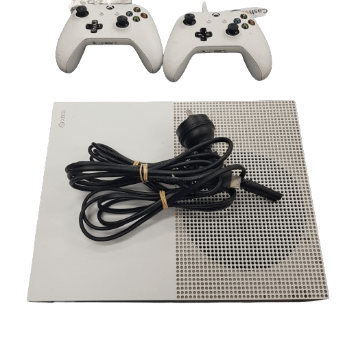 XBOX 1 CONSOLE 1681 WITH 2 CONTROLLERS Power Cord And HDMI