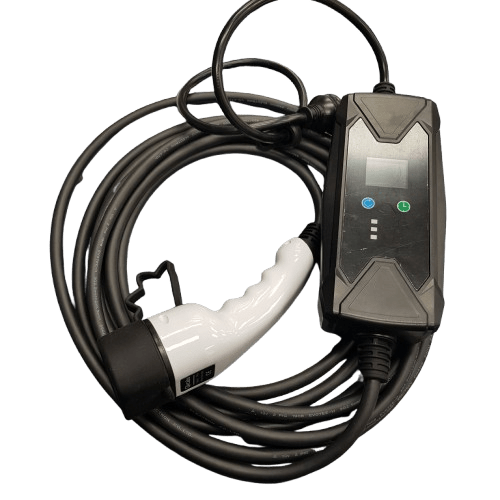 Qkcabo Type 2 (Mennekes) EV Charger with 10A Plug 100-250V