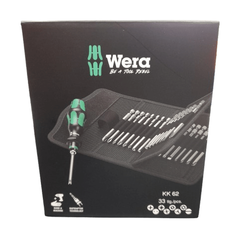 Wera KK 62 33Pce Screwdriver Set in Box Like New (LN)