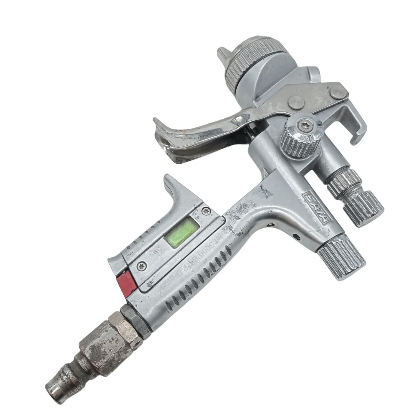 SATA Spray Gun Jet 5000 B RP Digital – Silver (No Case) (WR 1353248)