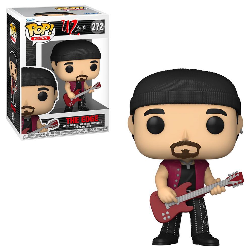 U2 Zoo TV Tour The Edge Funko POP! Vinyl 272 (WR)