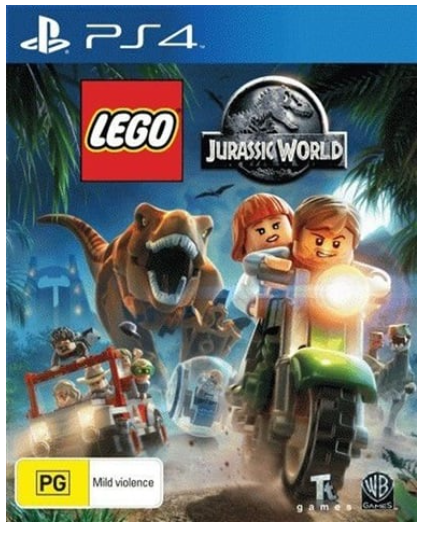 Lego Jurassic World Playstation 4 Game Very Good Condition With Manual