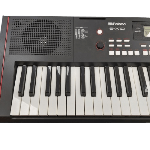 Roland E-X10 61 Key Portable Arranger Keyboard, Black, Excellent Condition, With Power Adaptor (CP 1346487)