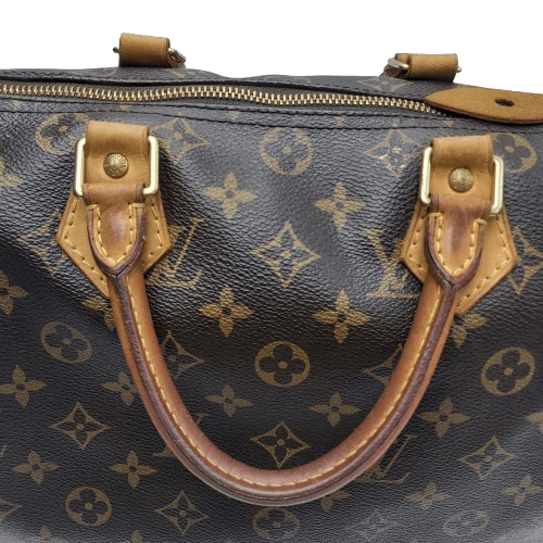 Louis Vuitton Speedy 30 Bag – Monogram Canvas – Verified with Entrupy Certificate