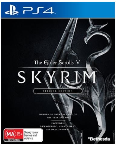 The Elders Scroll V Skyrim Special Edition Playstation 4 Good Condition With Manual