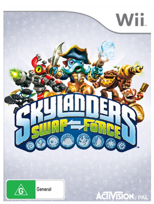 Skylanders Swap Force Nintendo Wii Game Average Condition No manual