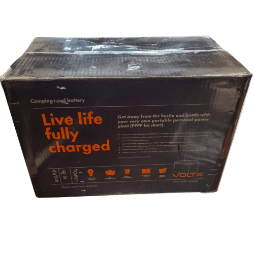 Voltx Lithium-Iron Phosphate Battery LifePO4 100Ah 12.8v Blurtooth (GE)