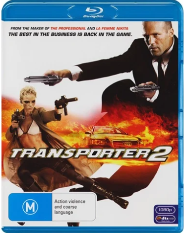 Transpoter 2 Blu Ray Good Condition