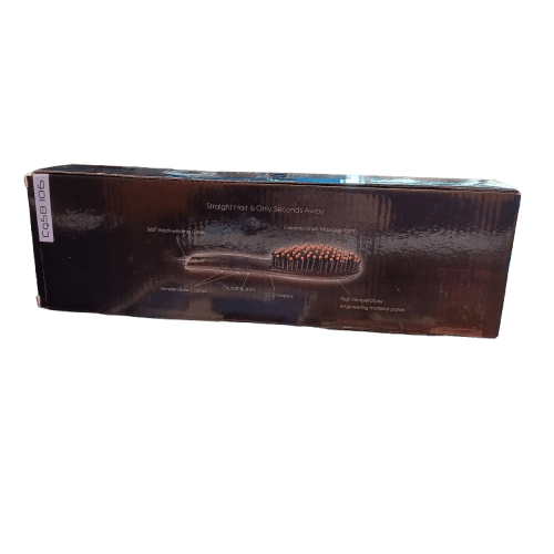 Fusion Hair Straightening Brush Black (lel)