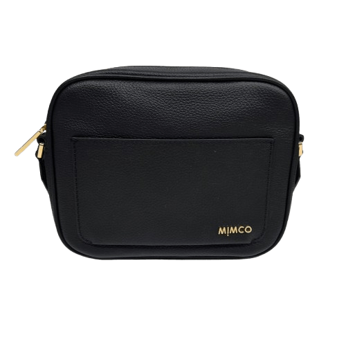 Mimco Northcote Camera Crossbody Bag Black Like New (MR)