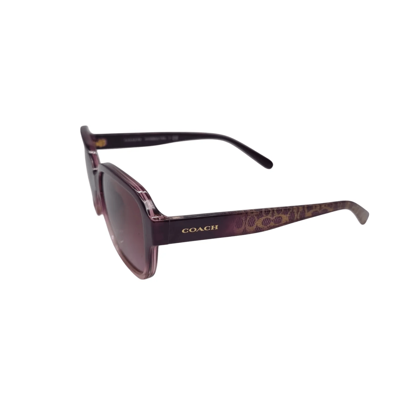 Coach Glasses 56228H Eggplant Rose Purple + Case – WR 1324094