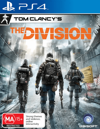 PS4 Tom Clancy’s The Division, Good Condition with Case + Manual