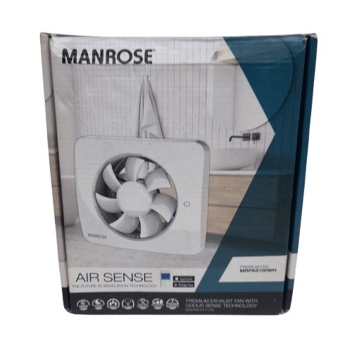 Manrose Air Sense Smart Exhaust Fan in Box Like New