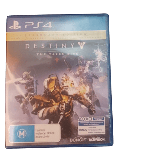 Playstation 4 Destiny, Excellent Condition, In The Taken King Legendary Edition Case, No Manual
