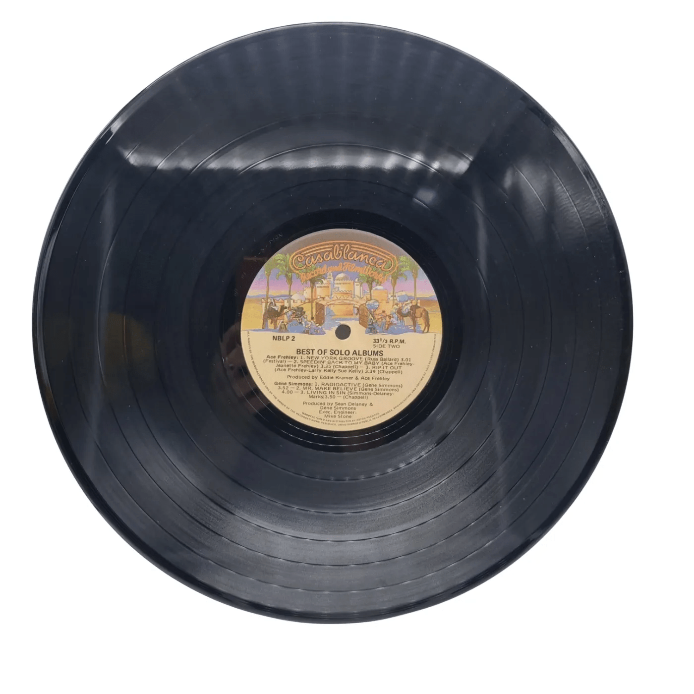 KISS  The Best Of The Solo Vinyl Record