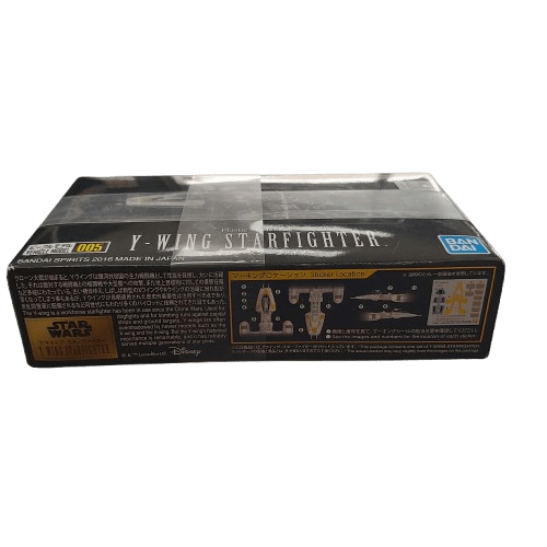 Bandai Namco Y-Wing Starfighter Vehicle Model 005 Plastic Model Kit 5065731, Like New In Box