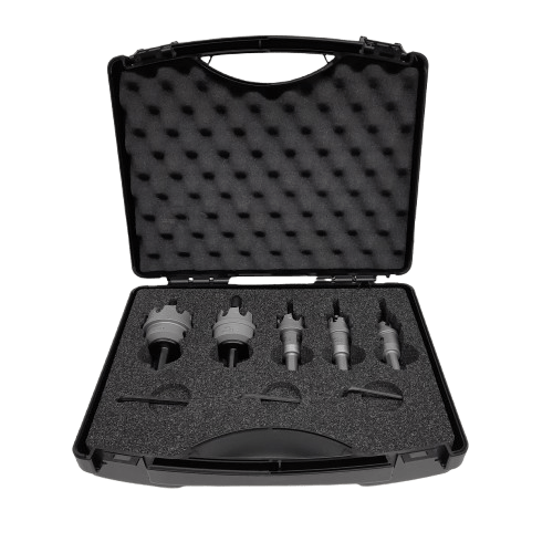 Sutton Tools H10B0005 Tungsten Carbide Tipped 16mm Hole Saw Set Like New **Case Damaged**