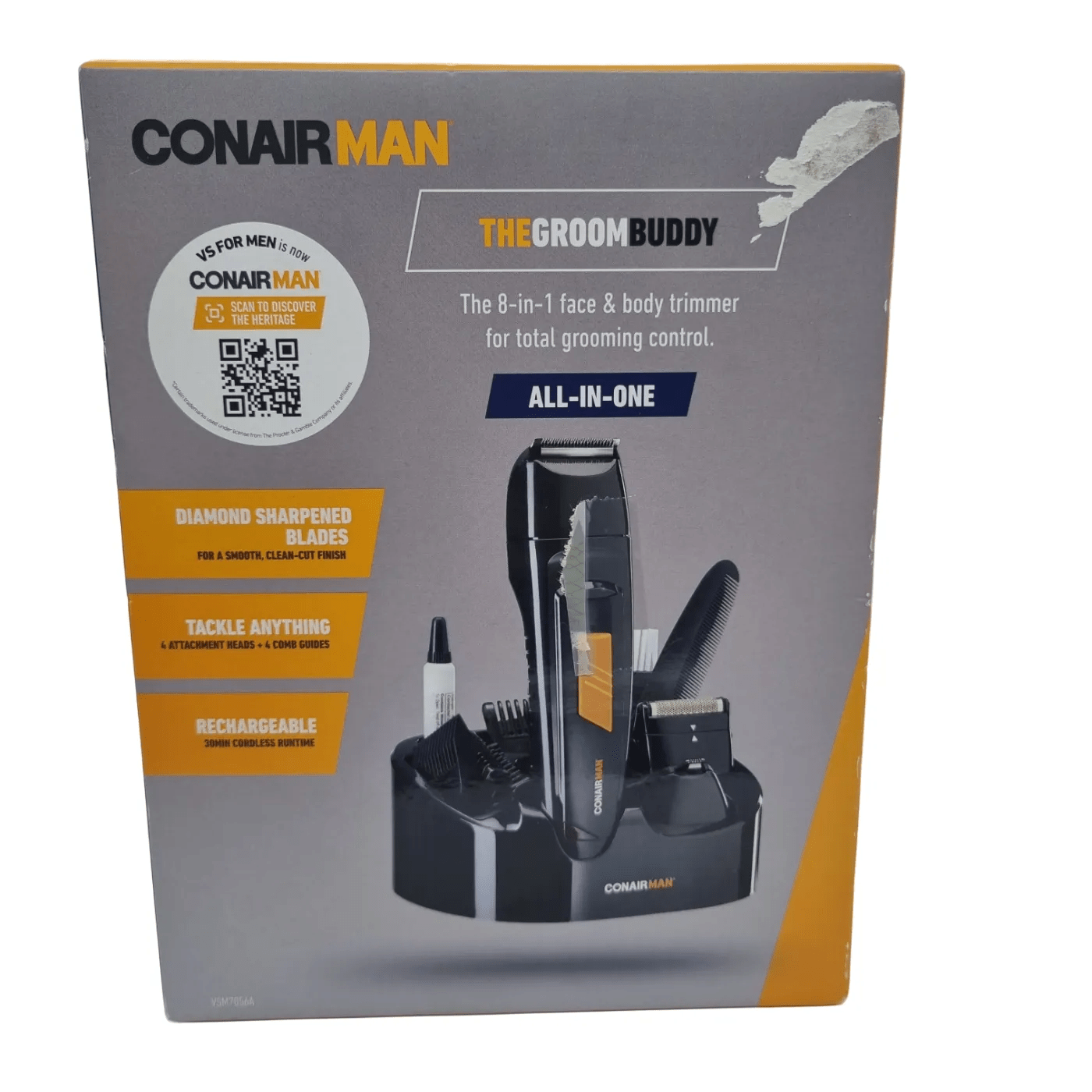 ConairMan The Groom Buddy All-In-One Shaver Kit *Sealed*