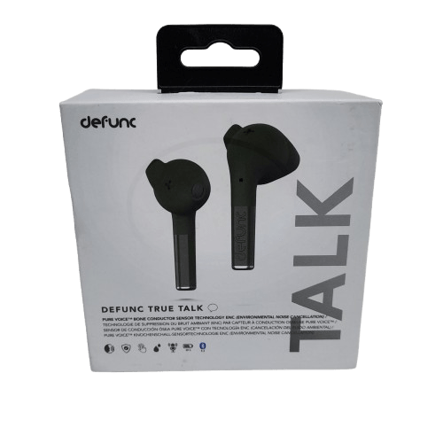 Defunc True Talk True Wireless Earbuds Green Like New