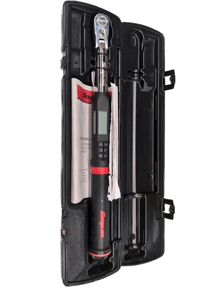 3/8″ Snap On Drive Flex Head Torque Wrench With Hard Case