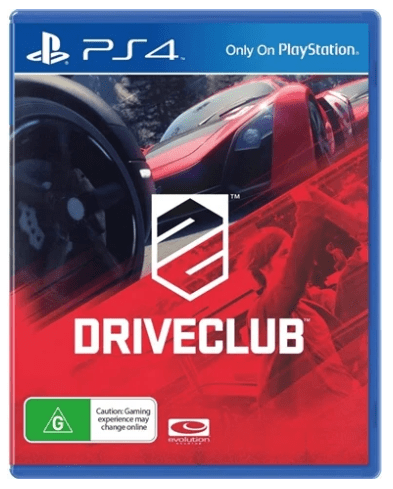 Driveclub Playstation 4 Game – Good No Manual