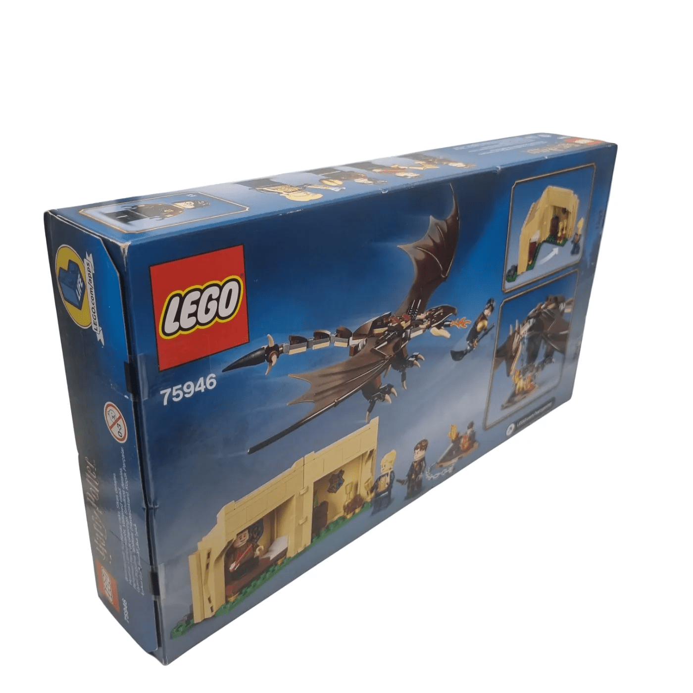 Lego Harry Potter Set #75946 – Hungarian Horntail Triwizard Challenge *Unselaed – Unverified*