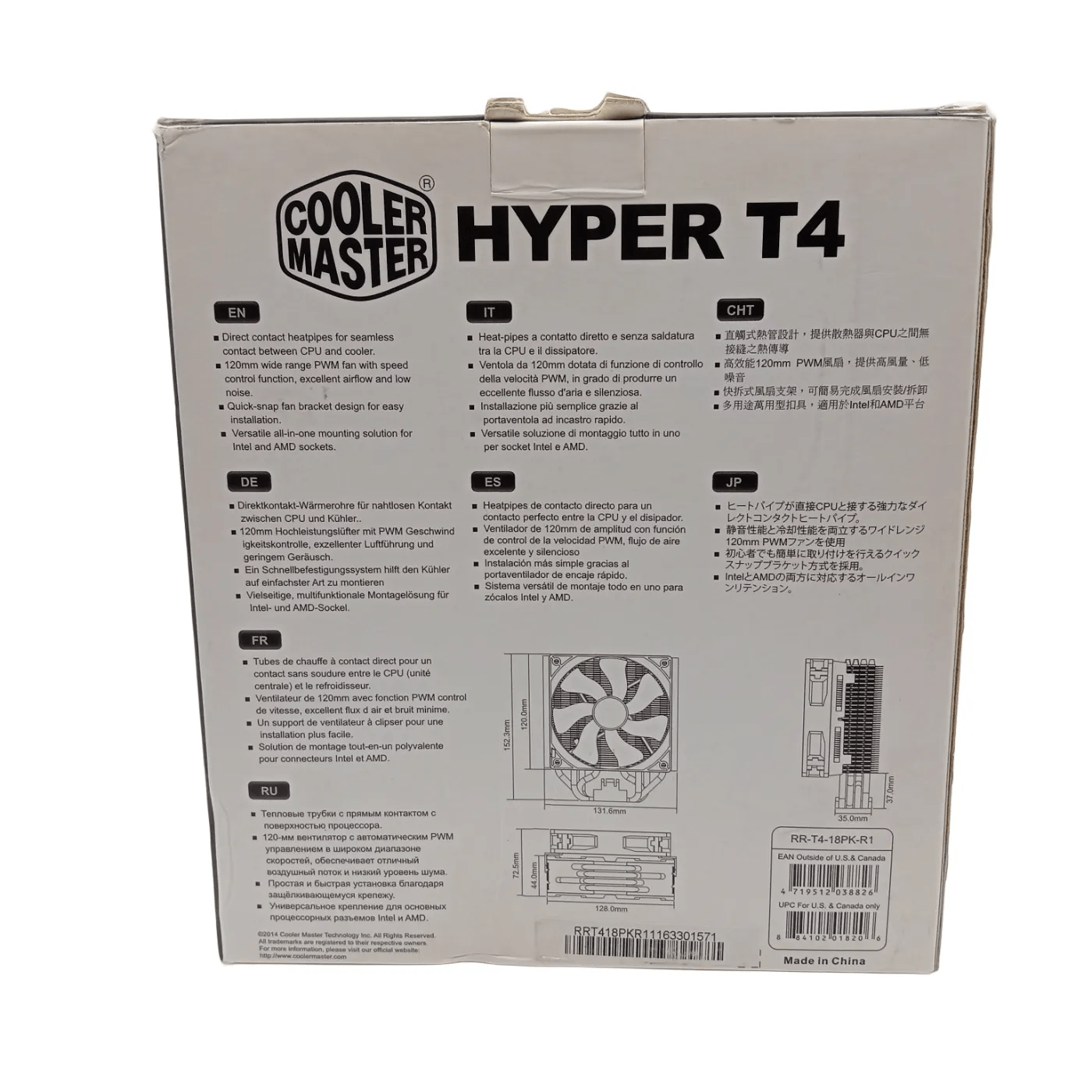 Cooler Master Hyper T4 CPU Fan