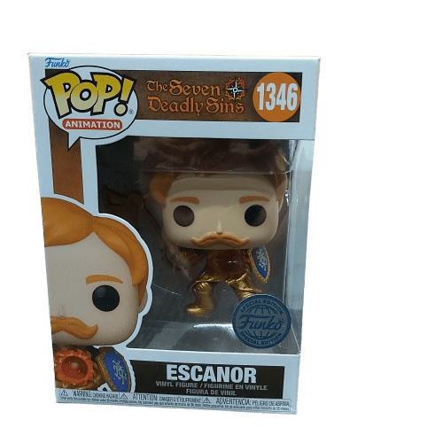 Funko Pop Escanor The Seven Deadly Sin Number 1346 Good Condition (CP1344602)
