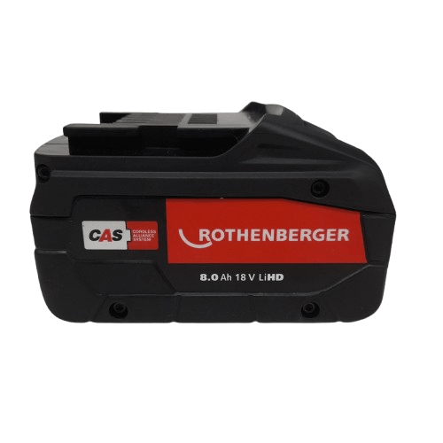 Rothenberger RO BO18/8 Li-HD 18V 8.0Ah Battery (LN)