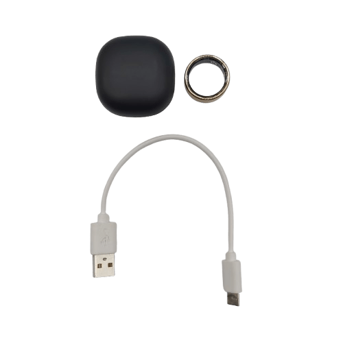Kogan Aura Smart Ring – Size 10 Rose Gold + Charger (NA)