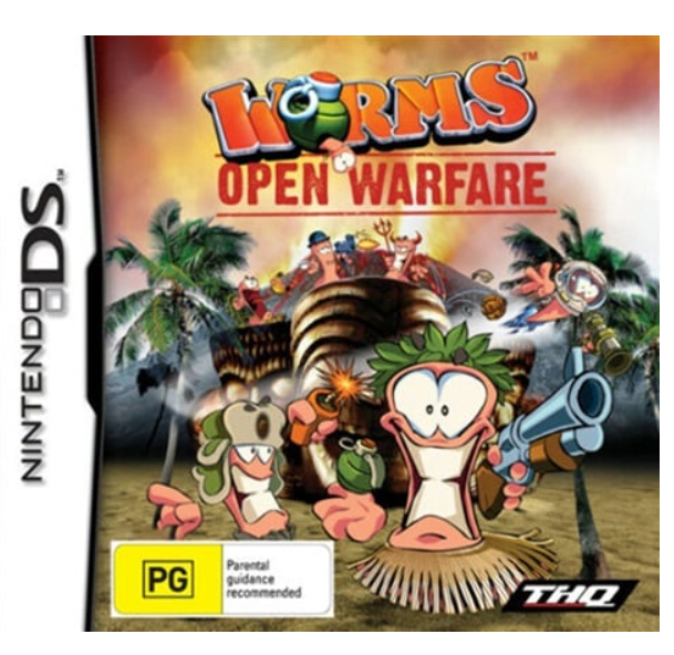 Worms Open Warfare Nintendo DS Game Cartridge Only Good Condition (CP-1353470)
