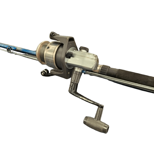 Shimano Fishing Rod & Reel Techniunm Plus 80 Blue Silver With Reel **Local Pick Up Only**