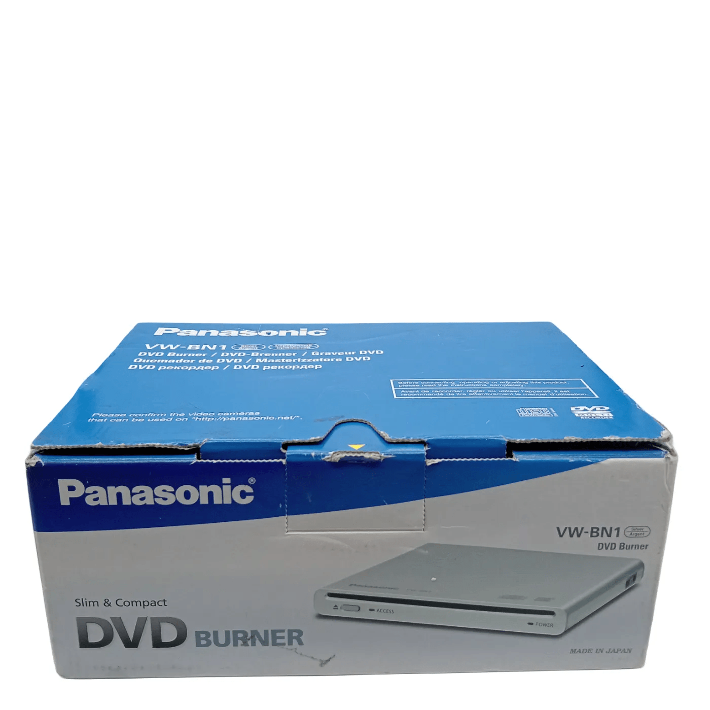Panasonic VW-BN1 CD DVD Burner In Box + Cables (WR 1342627)