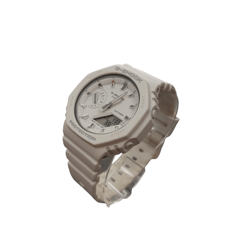 Unisex Casio Ghock GMA-S2100 Digital Watch With Books – White