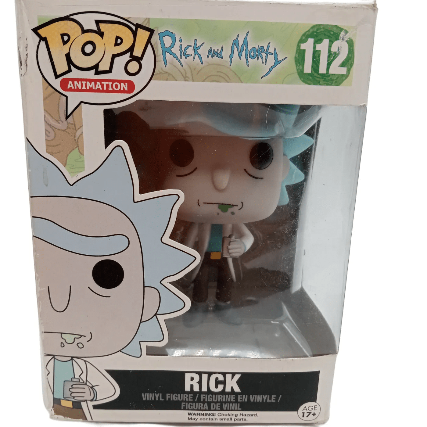 Rick and Morty Funko Pop! Vinyl – Rick (White) (WR 1342957)
