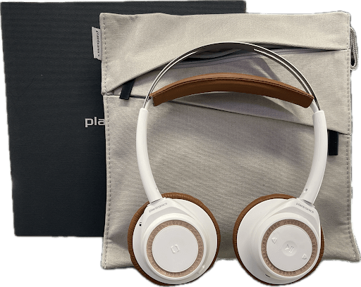 Plantronics Overear Back Beat Sense Wireless Headphones.
