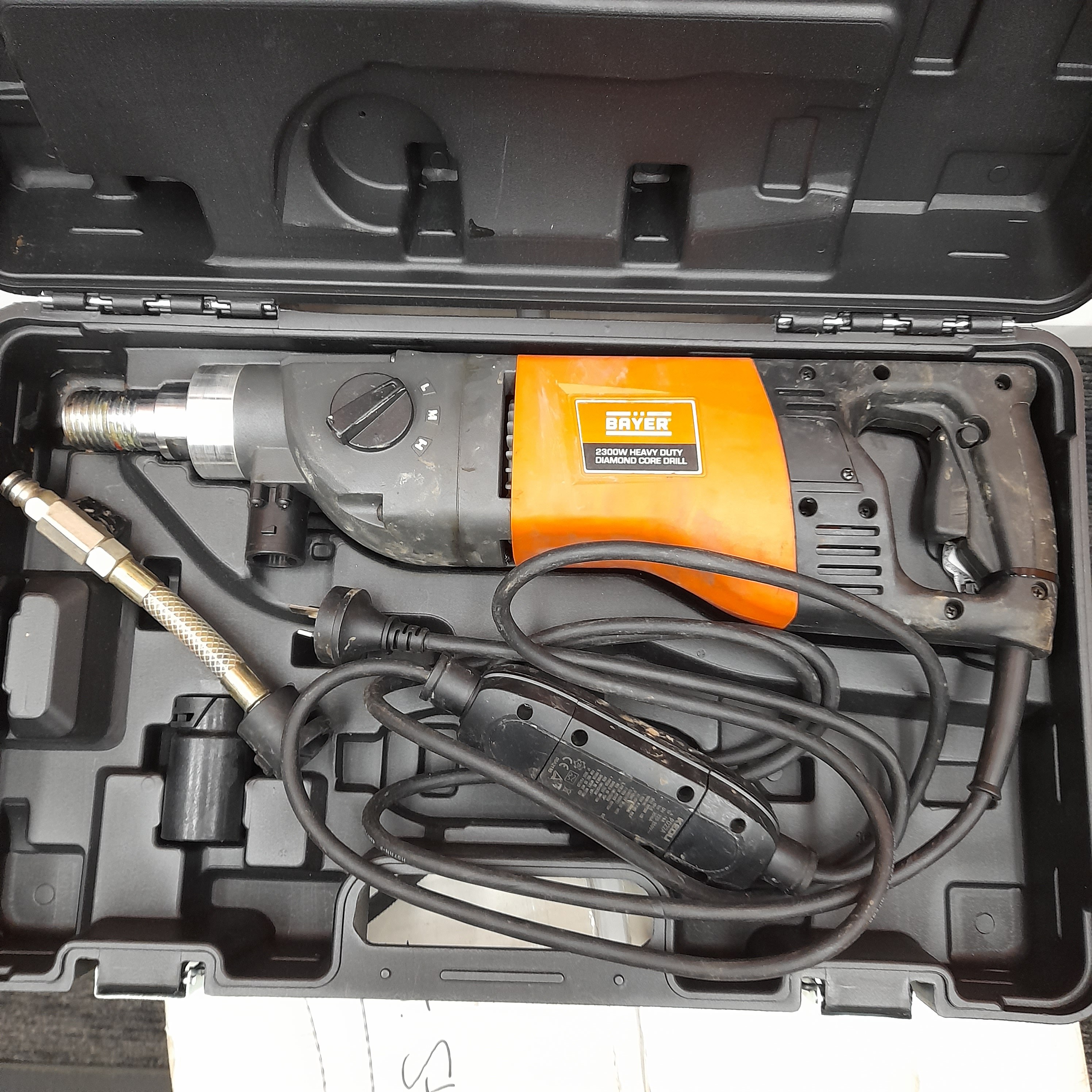 Bayer Diamond Core Drill BCD2300 With Hard Case