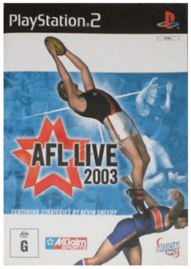 Playstation 2 AFL Live 2003, Good Condition, With Case & Manual