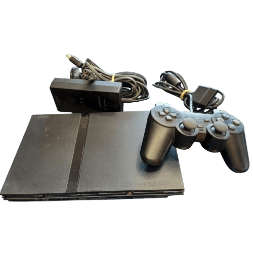 PlayStation 2 Slim SCPH-79002 With Controllers
