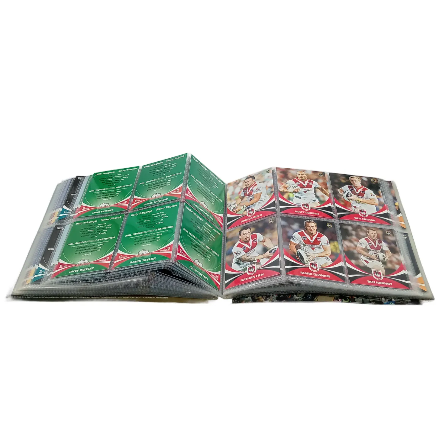 NRL Collector Cards Folder 2011 – Black Edition (WR 1330766)