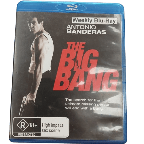 The Big Bang (2010) Bluray Good Condition Ex Rental