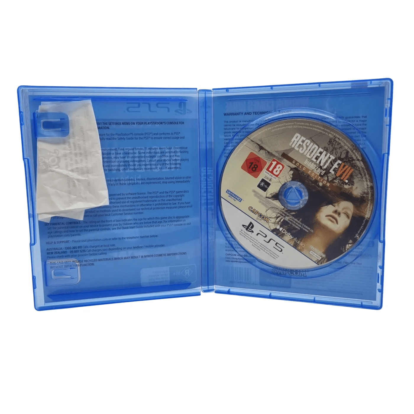 PS5 Game Resident Evil Biohaz
