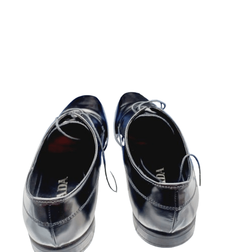 PRADA Men Shoes Patent Leather Size 6 1/2 With Box