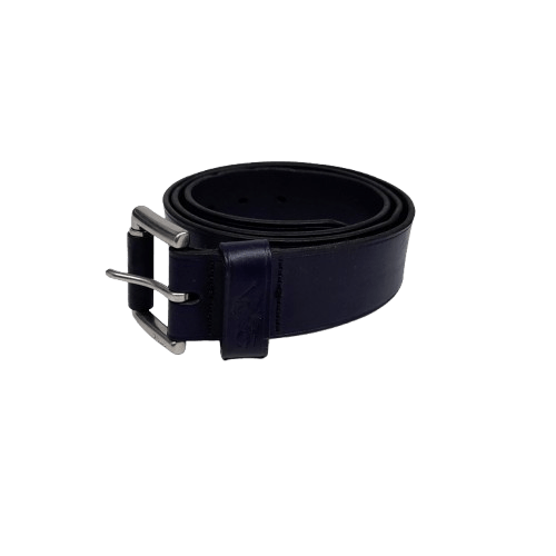 Polo Ralph Lauren Blue Signature Pony Leather Belt Size 40