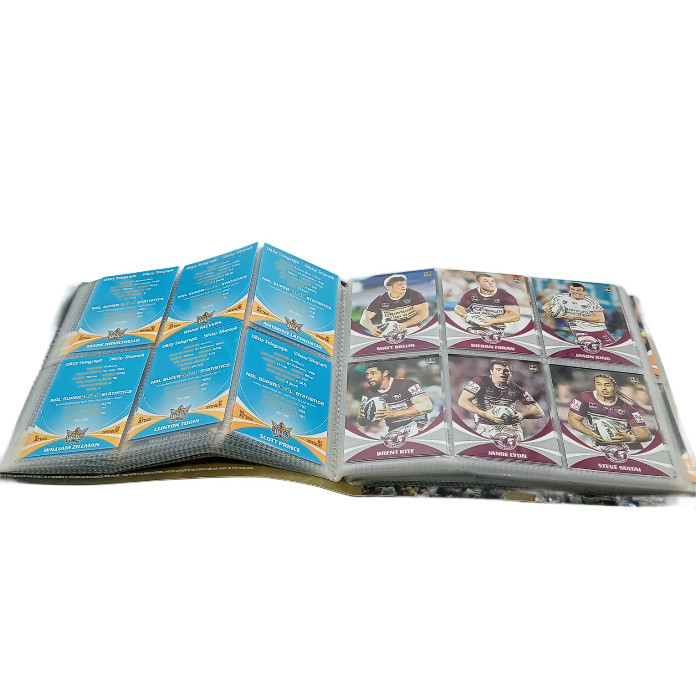 NRL Collector Cards Folder 2011 – Black Edition (WR 1330766)
