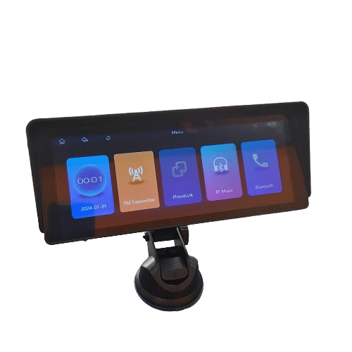 Kleva Smart Play XL KSMARPLAY-10 10in Touch Screen, Good Condition, With Box, Bracket, 12V Plug, Manual (CP 1356615)