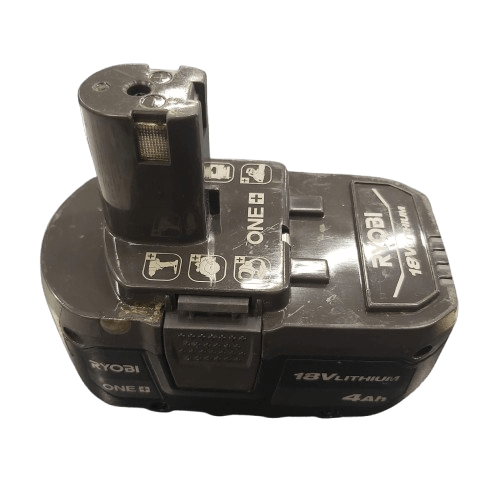 Ryobi 18V RB1840C One + 4.0Ah Battery, General Wear + Tear, Small Dob Of Glue On Side (NA 1347033)