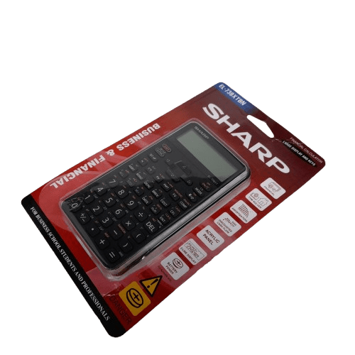 Sharp EL738XTBN Financial Calculator Like New