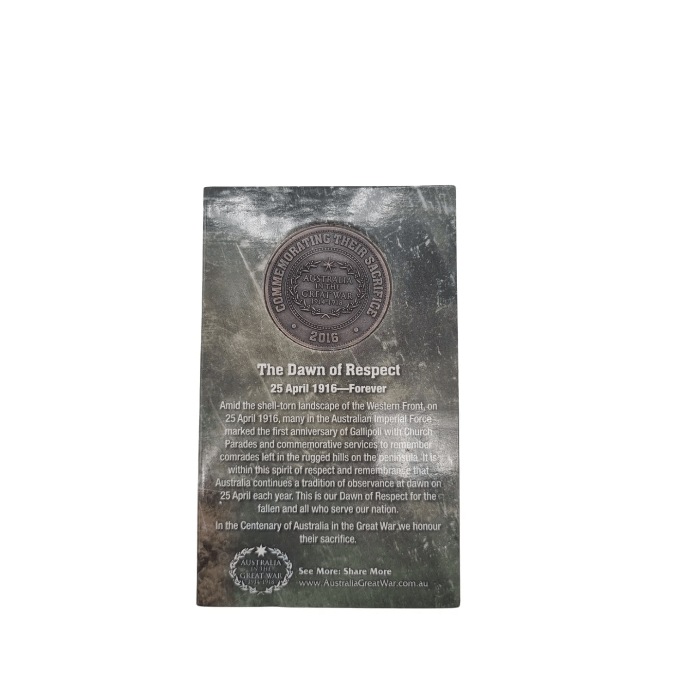 The Dawn Of Respect Coin- Bronze Commemorative (WR 1339877)